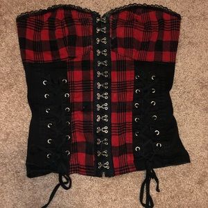 Royal Bones Corset Top